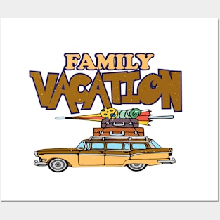 Roadtrip! Family Vacation Shirts for the whole family with Griswold Station Wagon Posters and Art